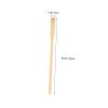 BEBEMOKO 2pcs Bamboo Back Scratcher Long Handled Massagers for Adults Itch Relief Manual Scratching Tool for Home and Travel Use view 2