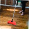 Levemolo Manual Floor Sweeper Broom and Dustpan Multi-Functional Push Mop Rotating Cleaning Tool view 4