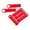 BELLIFFY 6pcs Plastic Broom Handle Replacement Grip Mop Handle End Caps Broom Tube Tail Hanger Extension Pole Adapter for Enhanced Cleaning view 1