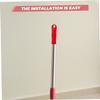 BELLIFFY 6pcs Plastic Broom Handle Replacement Grip Mop Handle End Caps Broom Tube Tail Hanger Extension Pole Adapter for Enhanced Cleaning view 4