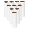 Baluue 10rolls Sticky Lint Roller Refills Pet Hair Roller Replacement White Extra Adhesive Refills for Multi-Surface Use Performance view 1
