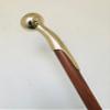 Nautical Designer Walking Stick with Brass Bubba Handle Perfect for Style & Stability Brass and Brass Finish view 1