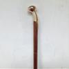 Nautical Designer Walking Stick with Brass Bubba Handle Perfect for Style & Stability Brass and Brass Finish view 3