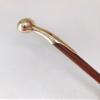 Nautical Designer Walking Stick with Brass Bubba Handle Perfect for Style & Stability Brass and Brass Finish view 4