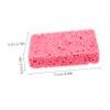 HOMOCONO 8pcs Reusable Dish Cleaning Sponge Scrubber Absorbent Sponges for Pots and Dishes Non-Scratch Kitchen Cleaning Pads Skin Tone view 2