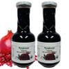 100% Organic Pomegranate Molasses 12.35 Oz Glass Bottle,(2 Pack) No Sugar Added, Vegan, NON GMO, Gluten Free and Kosher view 1