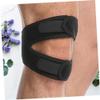 TOGEVAL 1pc Silicone Strip Pressure Pads Breathable Sports Sleeve Knee Support for Basketball Running Climbing Fashionable Leg Brace view 3