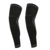 KOMBIUDA 2pcs Non-skid Knee Brace Pads Lightweight Breathable Support for Sports Daily Activities Ergonomic Design for Comfort Black view 1