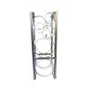 F&L Heavy-Duty Tank Holder Universal Cylinder Rack for Freon, Oxygen, Nitrogen & CO2 Secure Tank Holder Bracket for Industrial, Medical & HVAC Use Rust-Resistant Aluminum (2 x 30 Lbs Oxy, Acty) view 1