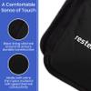 2 Pack Large Ice Packs for Injuries | 11" x 14.5" | Hot & Cold Pack | Reusable Gel Pack, Durable Construction, & Flexible When Frozen (Black, 11x14.5 Inch (Pack of 2)) view 4