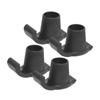 WOONEKY 4pcs Nonstick Walker Ski Glides Durable Anti-Skid Sliders for Walkers Lightweight and Easy to Install Practical Foot Pads for Enhanced Walking Safety view 1