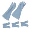Cabilock 4pairs Dish Washing Gloves Pvc Kitchen Cleaning Gloves Non-slip Grip for Household Dishwashing and Laundry Tasks view 1