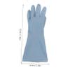 Cabilock 4pairs Dish Washing Gloves Pvc Kitchen Cleaning Gloves Non-slip Grip for Household Dishwashing and Laundry Tasks view 2
