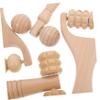 Ipetboom 4pcs Professional Neck Massager Tool Roller Shoulder Massager Compact Acupoint Home Accessory Reusable view 3