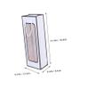 Mikinona 12pcs Wine Handbag Kraft Paper Bag Single Bottle Wine Carrier Christmas Bag Tote view 2