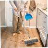 Gogogmee Wooden Broom with Long Handle and Soft Bristles for Hardwood Floor and Carpet Cleaning Anti-Static Design for Bedroom Kitchen and Bathroom Use view 3