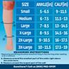 (3 Pairs) Sheer Compression Socks for Women 15-20mmHg - Womens Graduated Knee Highs Support Stockings for Circulation, Swelling, Varicose Veins, Lymphedema - Beige, Medium - A403 view 4