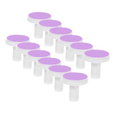 Beatifufu 12pcs Nail File Pads Replacement Heads for Toenails Nail Trimmer Accessories