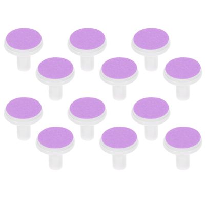 FRCOLOR Baby Nail File Pads Set 12pcs Nail Grinding Heads Electric Nail Trimmer Heads Infant Nail Care Tools Replacement Parts for Boys and Girls
