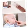BCOATH 2pcs Finger Toothbrush Soft Oral for Boy Girl Safe Teething Brush for Cleaning and Gum Care for Newborns and Toddlers view 4