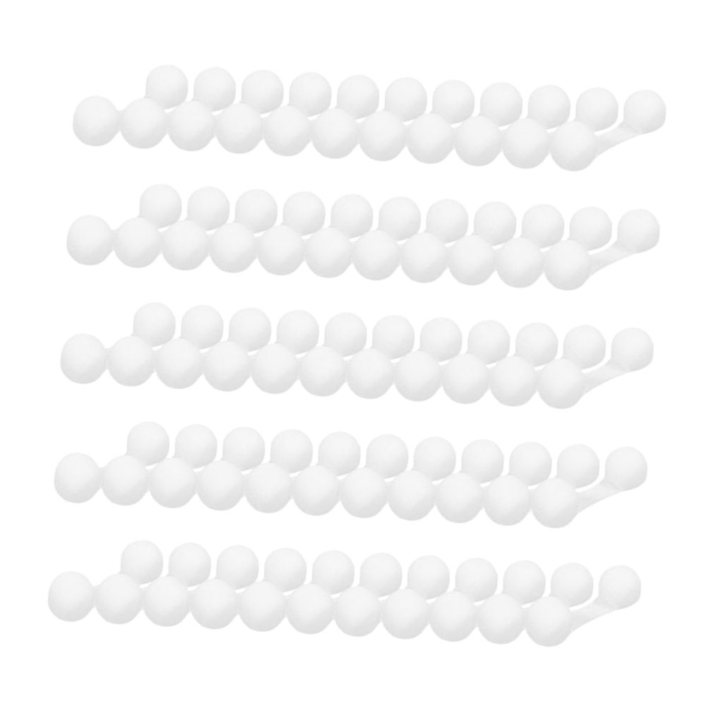 Baluue 100pcs Disposable Nose Plugs for Dust and Allergens Breathable Sponge Nasal Filters Convenient and Washable Nose for Daily Use