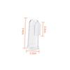 FRCOLOR 2pcs Finger Toothbrush Set Newborn Soft Head Teething Brush Oral Massager for Toddlers view 2