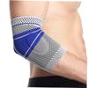 UTHCLO Compression Sleeve Elbow Brace for Sports Breathable Arm Guard for Men Women for Basketball Weightlifting Rehabilitation Grey view 4