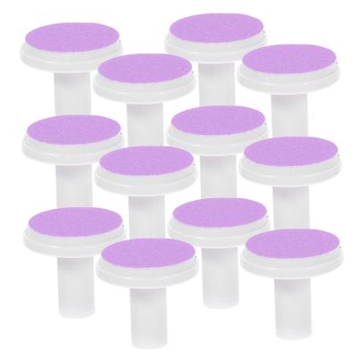 Gogogmee 12pcs Nail File Pads Nail Trimmer Replacement Pads for Cuticle Grinder Manicure Safe Easy for Boys and Girls