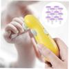 Gogogmee 12pcs Nail File Pads Nail Trimmer Replacement Pads for Cuticle Grinder Manicure Safe Easy for Boys and Girls view 3