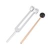 ibasenice Tuning Fork and Hammer Set Aluminum Tuning Forks Medical-grade Nerve Examination Set Lightweight Portable view 1