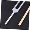 ibasenice Tuning Fork and Hammer Set Aluminum Tuning Forks Medical-grade Nerve Examination Set Lightweight Portable view 3