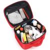 YUSIWOAL Portable First Aid Bag, Travel Empty First Aid Kit, Nurse Tote Bag, Oxford Cloth Lightweight Emergency Kit High Capacity Handle Emergency Survival Kit(Red) view 1