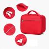 YUSIWOAL Portable First Aid Bag, Travel Empty First Aid Kit, Nurse Tote Bag, Oxford Cloth Lightweight Emergency Kit High Capacity Handle Emergency Survival Kit(Red) view 3