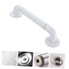 Bathroom Safety Hand Rail White Stainless Steel ABS Grab Bar view 3