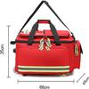 IOCCIOBB Portable First Aid Kit Bag, Large Capacity Outdoor Emergency Medical Duffle Bag,Medical Trolley Bag with Inner Dividers view 2