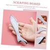 FOYTOKI Stainless Steel Gua Sha Board Portable Massage Scraper for Multi-Function Muscle Relaxation Tool for Daily Use view 4