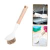 Alipis Handle Dish Scrub Brush for Non-Stick Cookware Cleaning Tool Hanging for Easy Storage for Household Dishwashing and Kitchen Use view 4