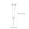 Abaodam 1set Ear Tuning Fork Hammer Aluminum Alloy Clinical Fork for Sound Healing and Ear Cleaning Tuner Tool for Relaxation view 2