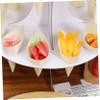 ORFOFE 100 Pack Mini Paper Cones Wooden Dessert Cones for Ice Cream Bites Charcuterie Supplies view 4
