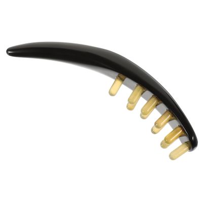 Healvian Ox Horn Massage Brush Comb Body Massager Face Massage Tools Relaxing Scalp and Hair Care Lightweight