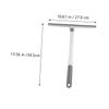 Healeved 1pc Glass Scraper Cleaning Tool Car Window Washer Microfiber for Fogged Mirrors Shower Doors view 2
