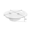 SECFOU Sitz Bath for Toilet Postoperative Care Basin Hip Bath Basin Thickened Pp Material view 2