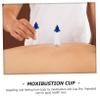 Gogogmee 2pcs Cupping Therapy Device Plastic Vacuum Cups for Meridian Clearing Breath Regulation Blood Circulation view 3
