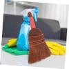 ORFOFE Ergonomic Handle Palm Fiber Car Cleaning Brush Scrubber Window Blind Cleaner view 3