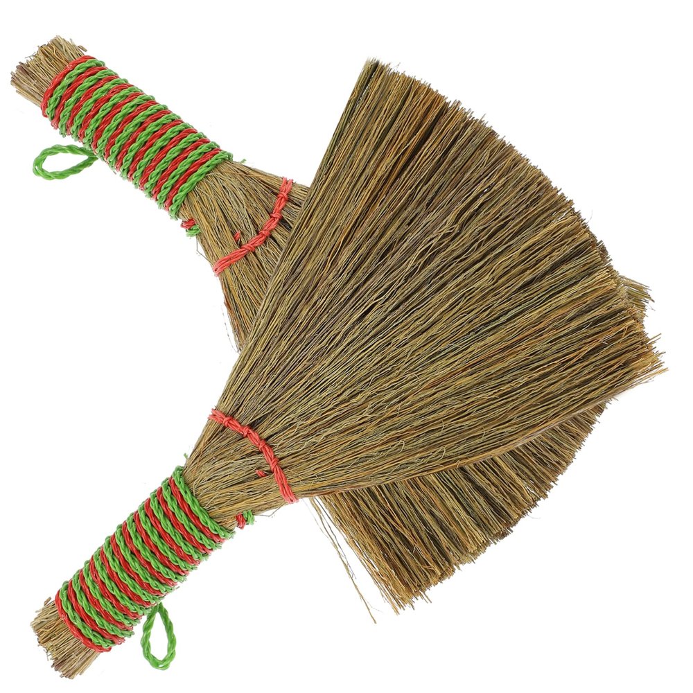 Gogogmee Household Broom Small Cleaning Broom for Desk Lightweight and Portable