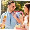 FOYTOKI 100 Wooden Ice Cones Food Tasting Cones Disposable Dessert Holders Party Supplies Catering view 4