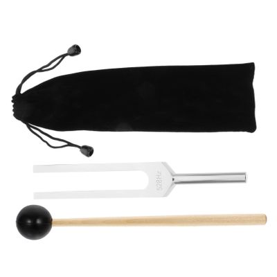 WESIEVYA Aluminum Alloy Tuning Fork Set for Healing Therapy Chakra Balancing Musical Instrument Accessory Guitar Tuner