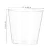 IWOWHERO Thickened Plastic 30ml Disposable Tasting Cups Snack Cups for Ice Cream Coffee Smoothies for Commercial Events view 2