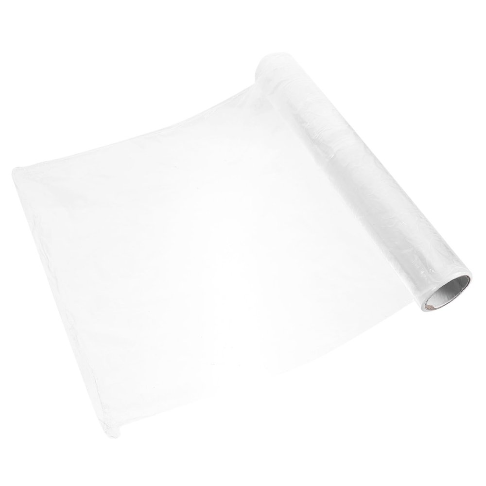 Healvian Kitchen Food Cling Wrap Disposable Plastic Wrap for Food Preservation Elastic Retractable Static Cling Film