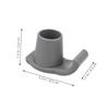 KOMBIUDA Walker Ski Glides for Seniors Anti- for Folding Walkers Easy to Install Durable Replacement Parts for Grey view 2